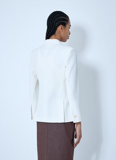 Max Mara 单排扣西装外套 白色 max0259014