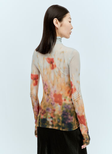 Acne Studios High-Neck Seamless Top Multicolour acn0256036