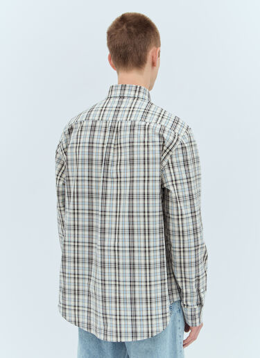 Bottega Veneta 格纹府绸衬衫  乳白色 bov0157004