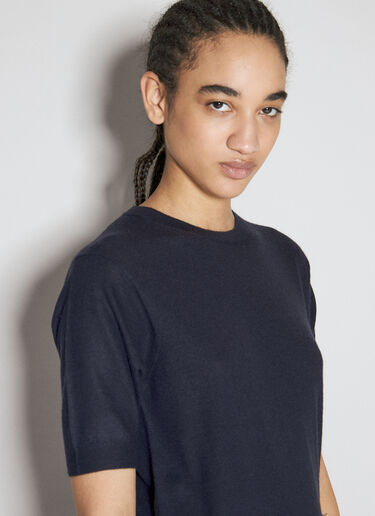 Cashmere Top Prada Cashmere Top Navy pra0256002