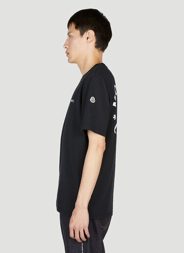 7 Moncler Fragment Logo T-Shirt Black mfr0354005