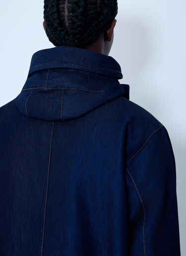 데님 후드 쇼트 파카 재킷 Stone Island 데님 후드 쇼트 파카 재킷 네이비 sto0162084