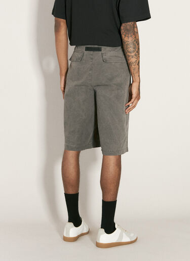 Boiler Room Canvas Heavy Shorts Grey bor0156008