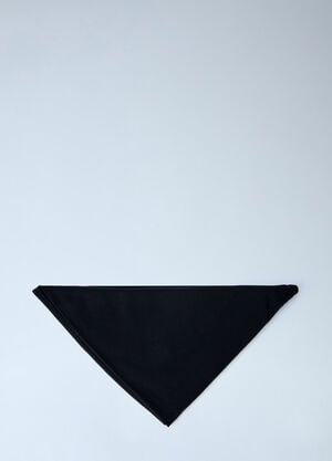 Toteme Large Square Scarf Black tot0265047
