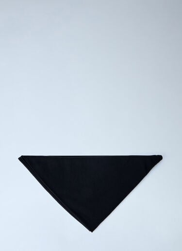 Toteme Large Square Scarf Black tot0265047