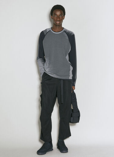 Y-3 Engineered Knit Sweater Grey yyy0156001