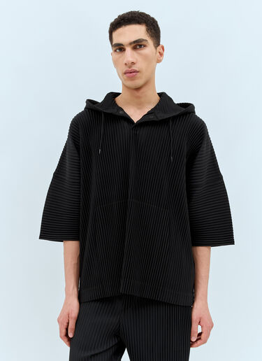 Homme Plissé Issey Miyake June 连帽上衣 黑色 hmp0157010