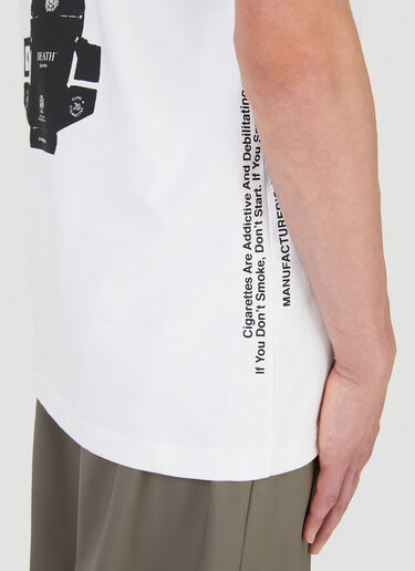 LN-CC® - Death Cigarettes: Death T-Shirt - White Death Cigarettes Death T-Shirt White dec0146019