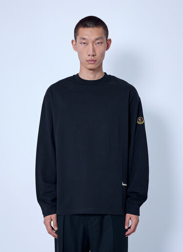 LN-CC® - Moncler RE/ICONS: K2 Print Long Sleeve Cotton T-Shirt - Black Moncler RE/ICONS K2 Print Long Sleeve Cotton T-Shirt Black mon0166068