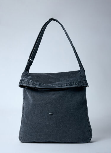Our Legacy Crossbody Enzyme Sling Bag Black our0360048