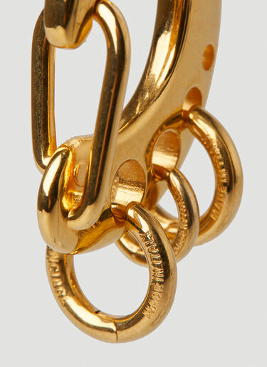Balenciaga Clip Carabiner Earring Gold bal0248113