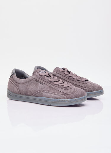 Stone Island 락 스웨이드 스니커즈 퍼플 sto0156111