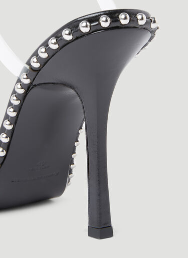 Alexander Wang Nova 105 Ankle-Strap Sandals Black awg0253033