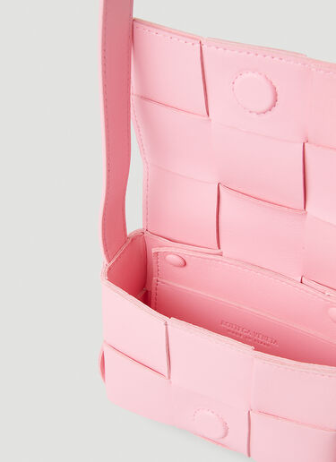 Bottega Veneta Mini Cassette Shoulder Bag Pink bov0251011