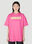 Balenciaga x adidas Logo Print T-Shirt Pink axb0251010