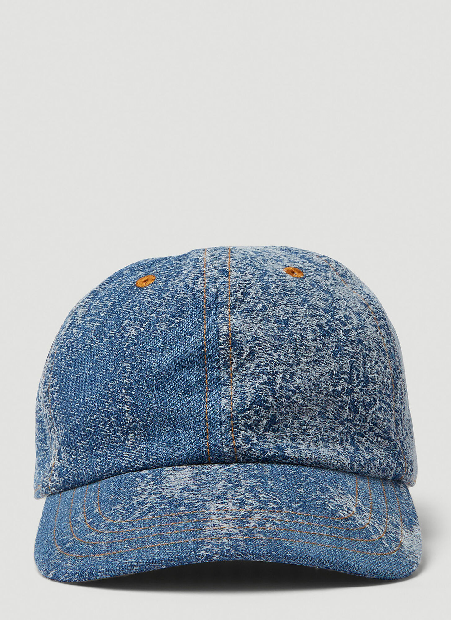Eytys Lexi Scratched Baseball Cap In Blue