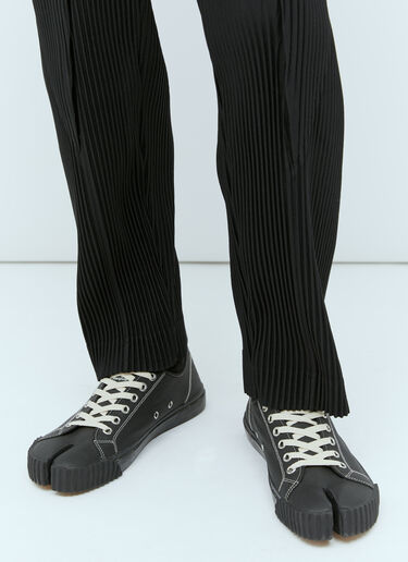 Homme Plissé Issey Miyake 언폴드 패널 구조 팬츠  블랙 hmp0154008