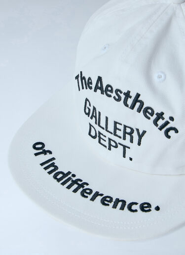 The Aesthetic of Indifference Cap Gallery dept. The Aesthetic of Indifference Cap White gdp0162073