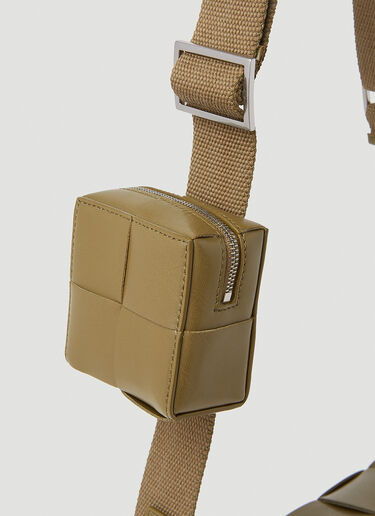 Cassette Crossbody Bag Bottega Veneta Cassette Crossbody Bag Khaki bov0153027