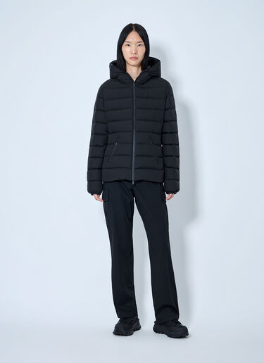 LN-CC® - Moncler: Herbe Hooded Short Down Jacket - Black Moncler Herbe Hooded Short Down Jacket Black mon0265077