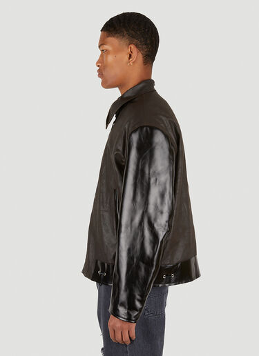 Our Legacy Reversible Varsity Jacket Black our0151006