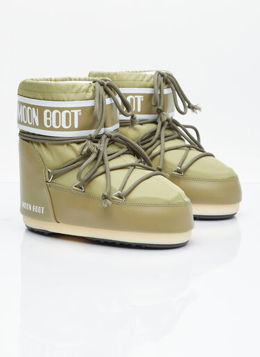 Moon Boot Classic Snow Boots  Green mnb0346008