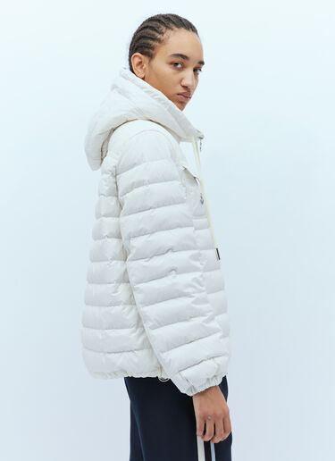 Moncler 아카만테 쇼트 다운 재킷 화이트 mon0255005