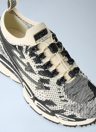 LN-CC® - Off-White: Be Right Back Knit Sneakers - Beige Off-White Be Right Back Knit Sneakers Beige ofw0164237