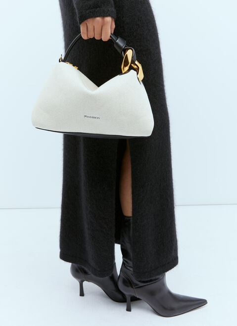 JW Anderson コーナーショルダーバッグ ホワイト jwa0254013