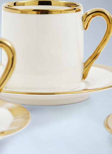 POLSPOTTEN Porcelain Espresso Cup Set White wps0691997