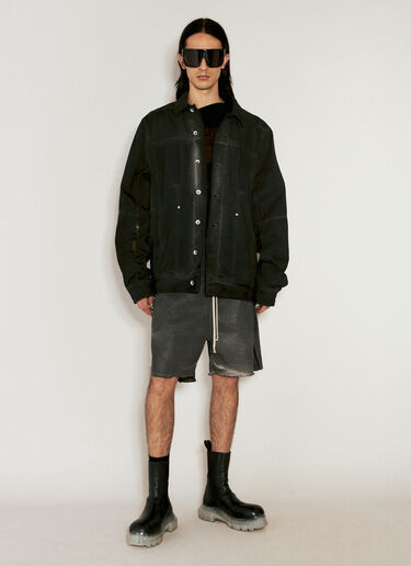 Rick Owens Lido Worker Jacket Grey ric0156002