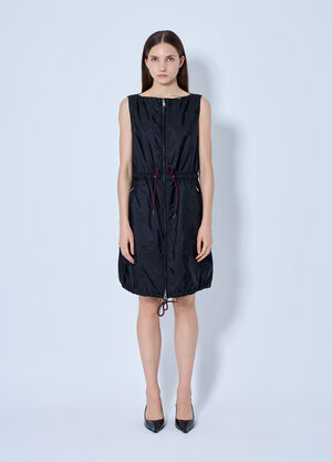 Prada Re-Nylon Mini Dress Black pra0266019