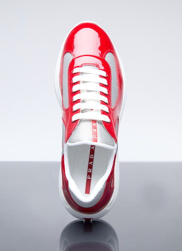 Prada America's Cup Sneakers Red pra0155017