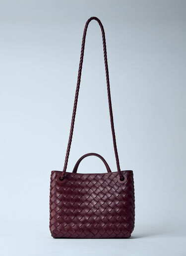 Bottega Veneta 스몰 안디아모 핸드백 버건디 bov0259030
