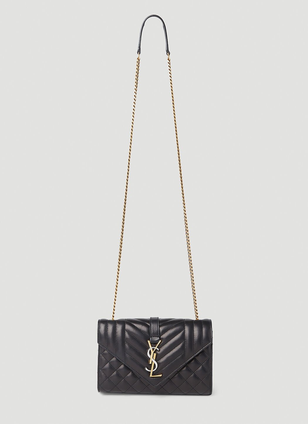 Saint Laurent Women s Small Matelass Envelope in Black LN CC
