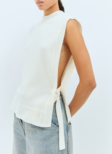 A.P.C. Margot Wool Gilet Beige apc0257035