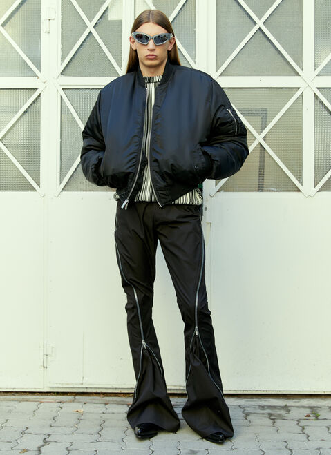 VTMNTS Reversible Padded Bomber Jacket Black vtm0354008