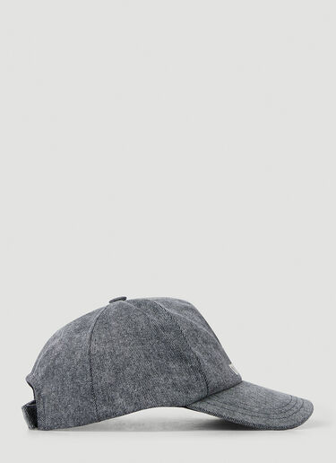 Tyronh Denim Baseball Cap Isabel Marant Tyronh Denim Baseball Cap Grey ibm0250020