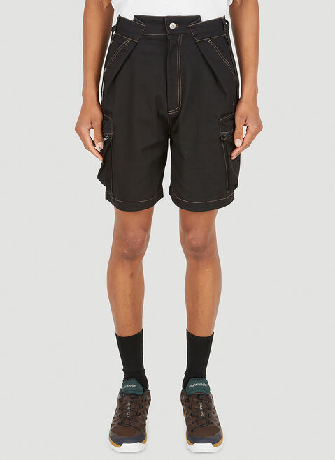 Boiler Room x P.A.M. Wombat Shorts Red bor0350005