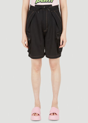 P.A.M. Wombat Shorts Black pam0357004