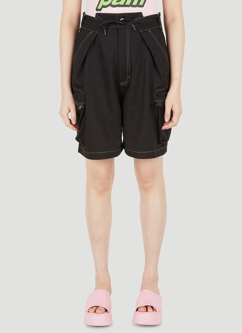 Boiler Room x P.A.M. Wombat Shorts Red bor0350005