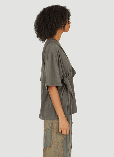 Ottolinger Wrap T-Shirt Grey ott0350001