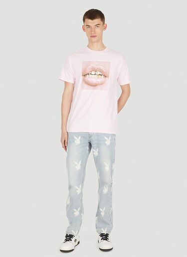Pleasures x Playboy Scatter Jeans Light Blue pls0150037