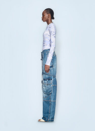 Off-White Fresco Top Purple ofw0260050