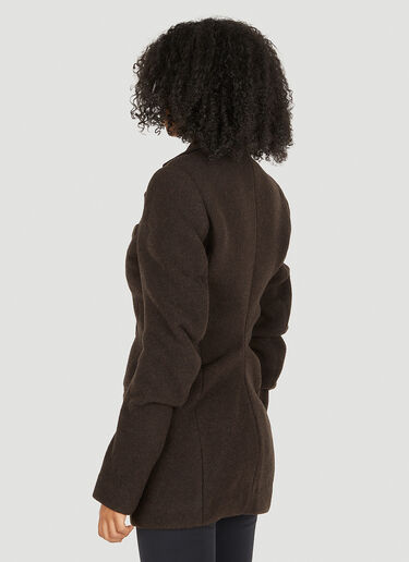 缩褶休闲西装外套 Alexander Wang 缩褶休闲西装外套 棕色 awg0250008
