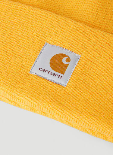 Carhartt WIP Logo Patch Watch Hat Yellow wip0148034