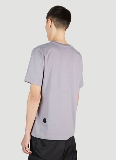 6 Moncler 1017 ALYX SM 徽标印花 T 恤 丁香紫 mal0351003