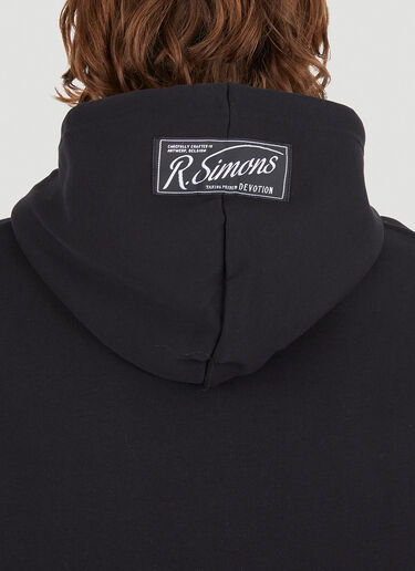 Raf Simons Synchronicity Hooded Sweatshirt Black raf0146022