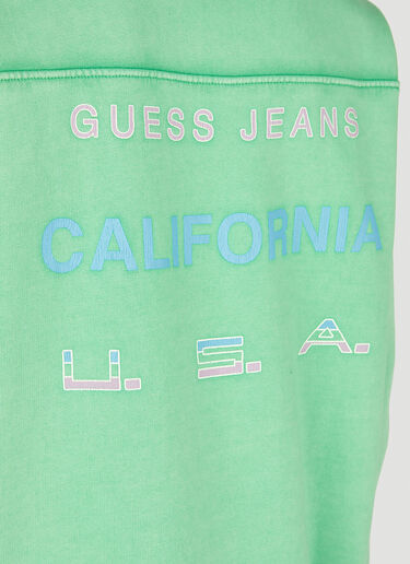 Guess USA ビンテージロゴ スウェットシャツ グリーン gue0152004