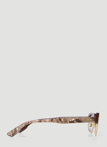 Rectangular Sunglasses Gucci Rectangular Sunglasses Brown guc0152332